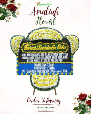 Papan Bunga Duka di Mirit