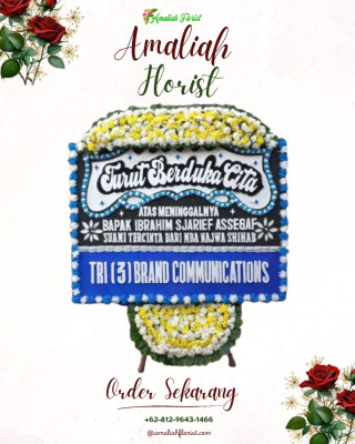 Papan Bunga Duka di Mirit