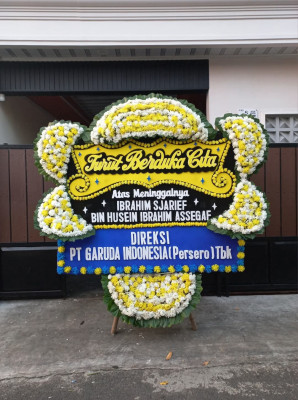 Papan Bunga Duka di Mirit